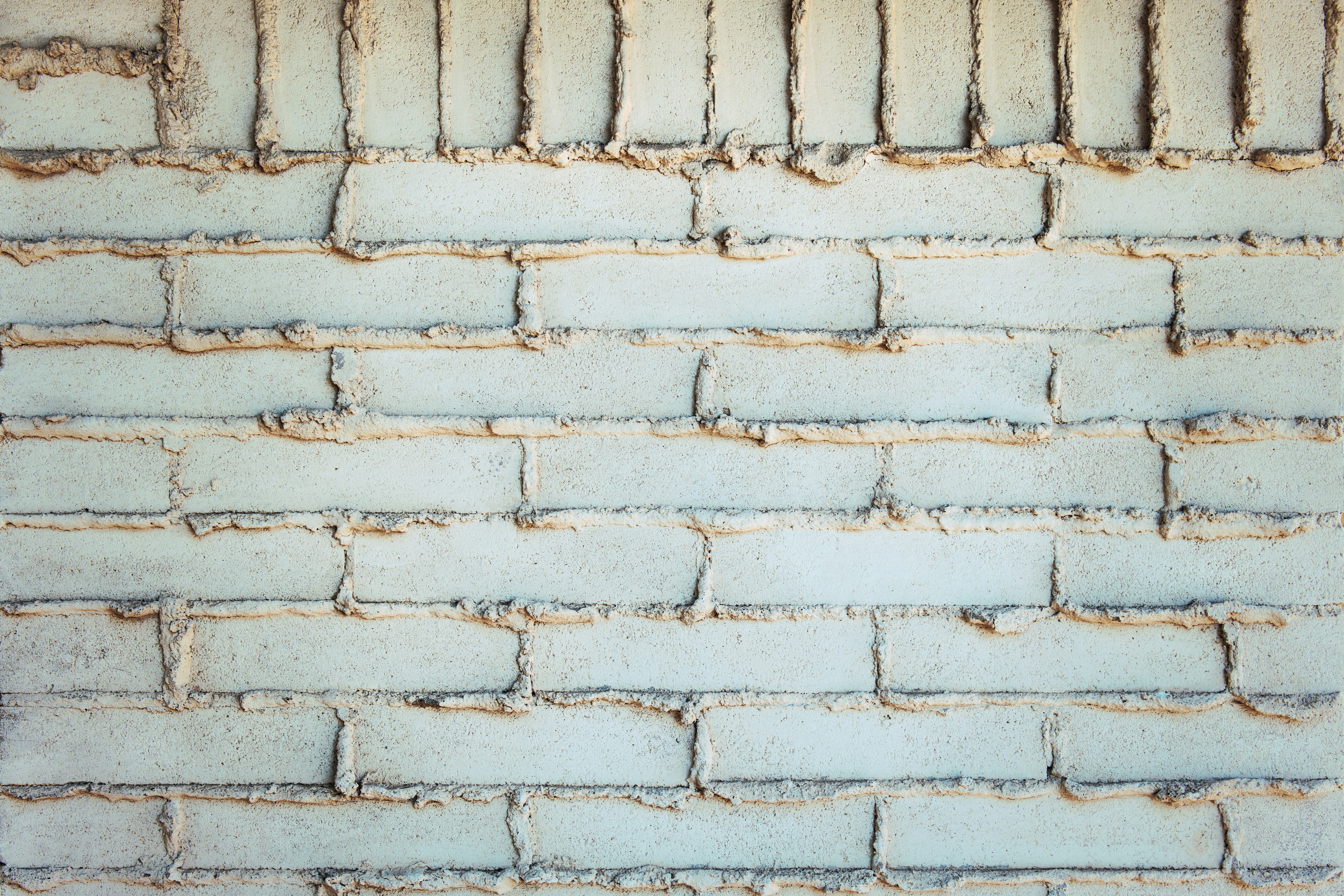 brown and white brick wall